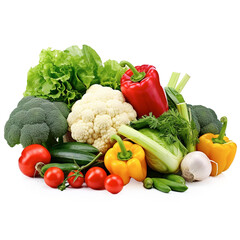 Png group of fresh vegetables