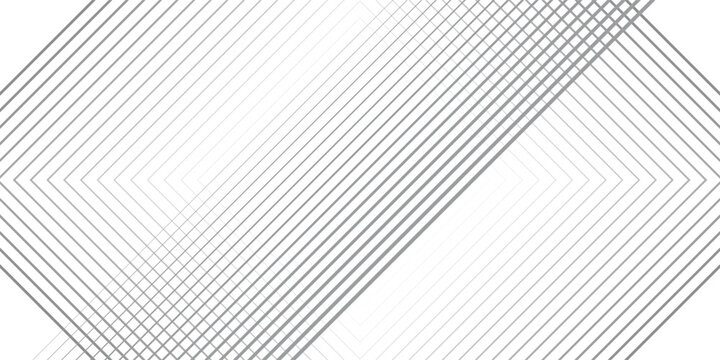 White geometric abstract transparent background layers overlapping on light space with line effect decoration abstract
