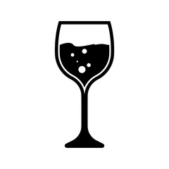 alcoholic drink beer glass vector icon