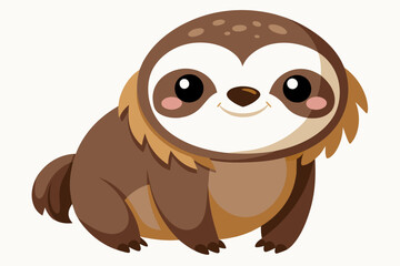 Fototapeta premium sloth vector illustration
