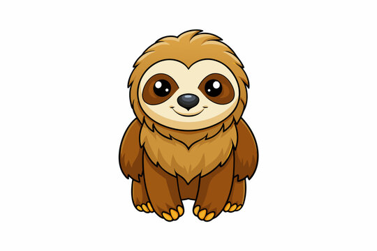 sloth vector illustration