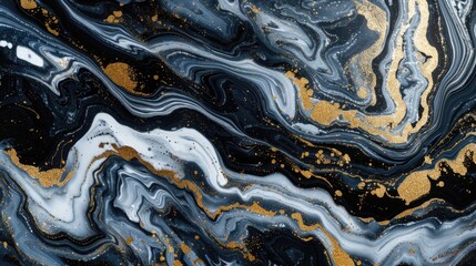 Abstract marble mosaic forms a captivating background, Ai Generated.