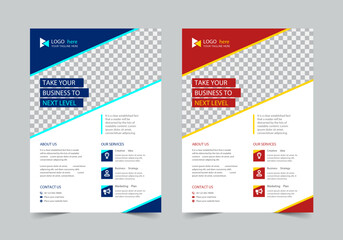 Corporate Flyer Template | A4 | Print Ready