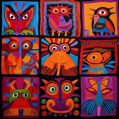 Molas are actually not birds; they are a traditional textile art form made by the Kuna people, indigenous to the San Blas Archipelago( also known as the Kuna Yala) off the coast of Panama. The Kuna wo