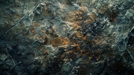 A vintage toned background with a natural stone texture and roughened surface pattern in widescreen