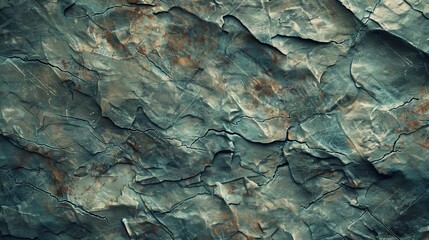 A vintage toned background with a natural stone texture and roughened surface pattern in widescreen - obrazy, fototapety, plakaty