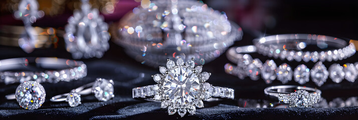 Exquisite Display of JB Star Jewelry Showcasing Brilliance, Elegance and Superior Craftsmanship