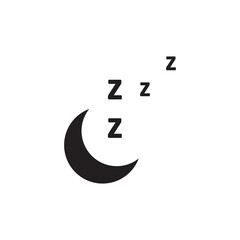 Snore icon simple flat vector illustration on white background..eps