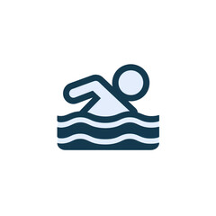 Fototapeta premium swimming vector illustration