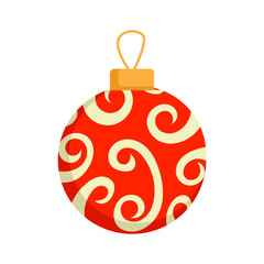 Christmas Ball Illustration