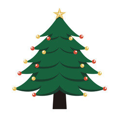 Christmas Tree Illustration