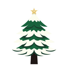 Christmas Tree Illustration