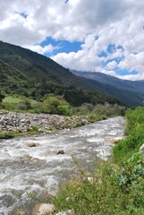 Los Andes,maravilloso sistema montañoso que cruza todo el continente Sur Americano.