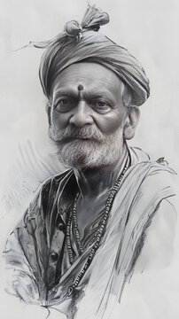 Illustrative Sketch of Jyotirao Phule, a Beacon of Social Reform in India