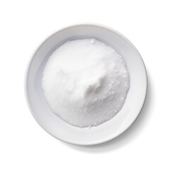 Fototapeta na wymiar baking soda isolated on white