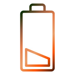 low battery icon