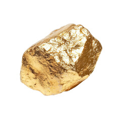 Gold Nugget Isolated