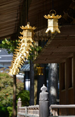 高野山 金剛峯寺　阿弥陀堂の釣り灯篭　和歌山県伊都郡高野町