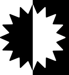 Star shapes collection. Graphic elements