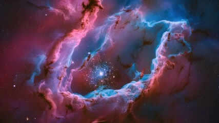 background with space