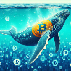 bitcoin whale.Generative AI
