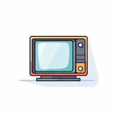 Television icon design vector illustration flat vec