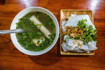 Banh cuon dumplings, Dong Van, Ha Giang, Vietnam