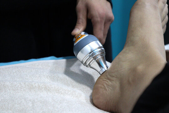 Fisioterapia con electrodos