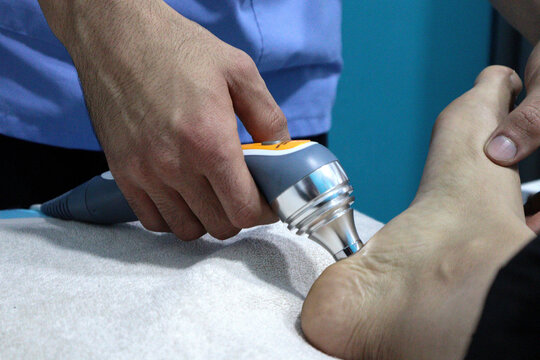 Fisioterapia con electrodos