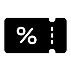 This is the Ticket icon from the Sport icon collection with an Solid style