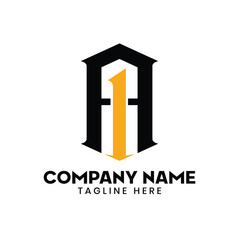 A1 or 1A Flat Vector Logo Design Top Rated A1 Logo