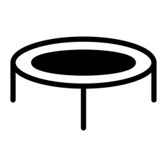This is the Trampoline icon from the Sport icon collection with an mixed style