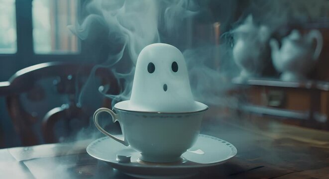 Phantoms starting a ghostly coffee brand with intangible flavors