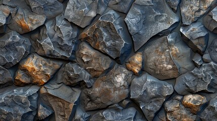 The background has a texture that resembles rocks.