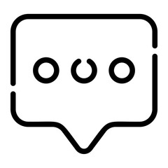 comment Line Icon