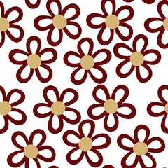 Obraz premium seamless floral pattern