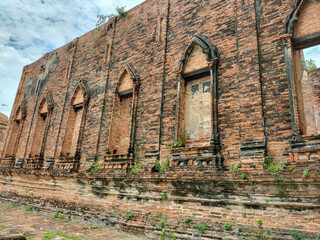 Wat Khudeedao ancient at historical park at Ayutthaya Historical Park, Phra Nakhon Si Ayutthaya Province, Thailand