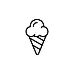 Ice cream icon vector