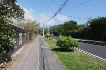 Stadt El Valle de Antón in der Caldera in den tropischen Bergen in Panama