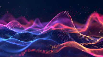 Concept design of Big Data for Presentation and Analytical Information. Abstract Illustration of High Speed Data transfer. Data Human Technology and Artificial Intelligence futuristic background