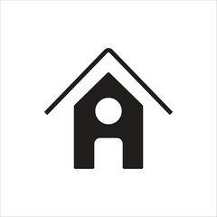 home vector icon line new template