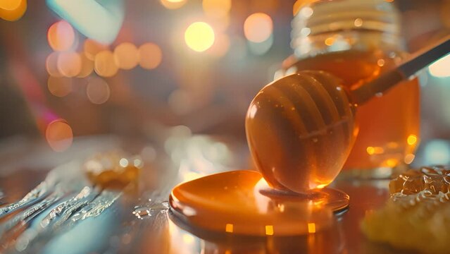 Embarking on a Sticky Adventure Honey Spill