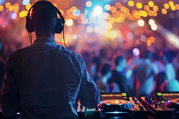 dj at the party