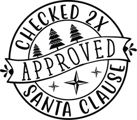checked 2x approved santa clause