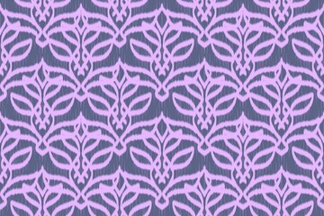 backgroundIkat Flower Pattern Ethnic Geometric native tribal boho motif aztec textile fabric carpet mandalas African