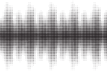 Fototapeten abstract gradient halftone dots background Pop art template texture Vector illustration © V_Arts