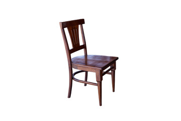 Wooden brown chair