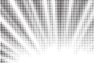 Fototapeten abstract gradient halftone dots background Pop art template texture Vector illustration © V_Arts