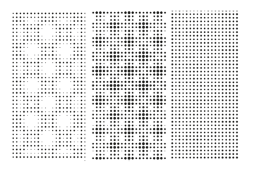 abstract gradient halftone dots background Pop art template texture Vector illustration
