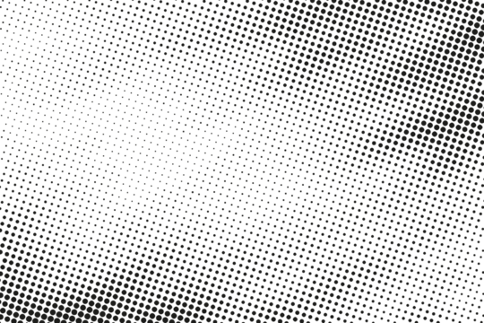 abstract gradient halftone dots background Pop art template texture Vector illustration